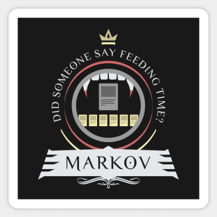 Commander Markov - Magic the Gathering Sticker